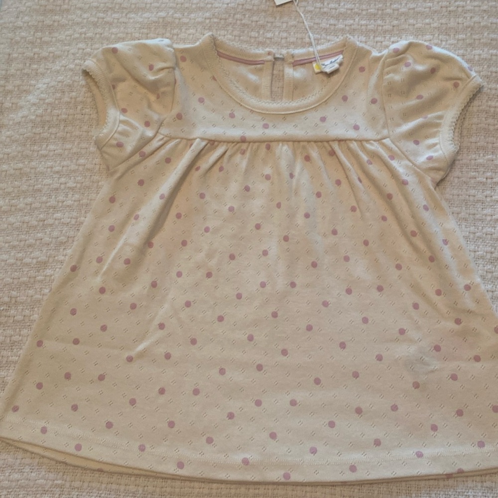 COPY - Boden Mini. Toddler size  4-5y shirt   Brand new. Swiss dot.